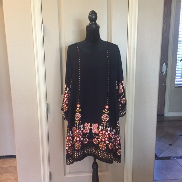 Plus Boho Shirtdress or Tunic - Picture 5 of 8